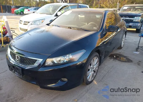 2008 Honda Accord Cpe 3.5 Ex-L/Ex-L из США, поврежденный, VIN 1HGCS21838A012075